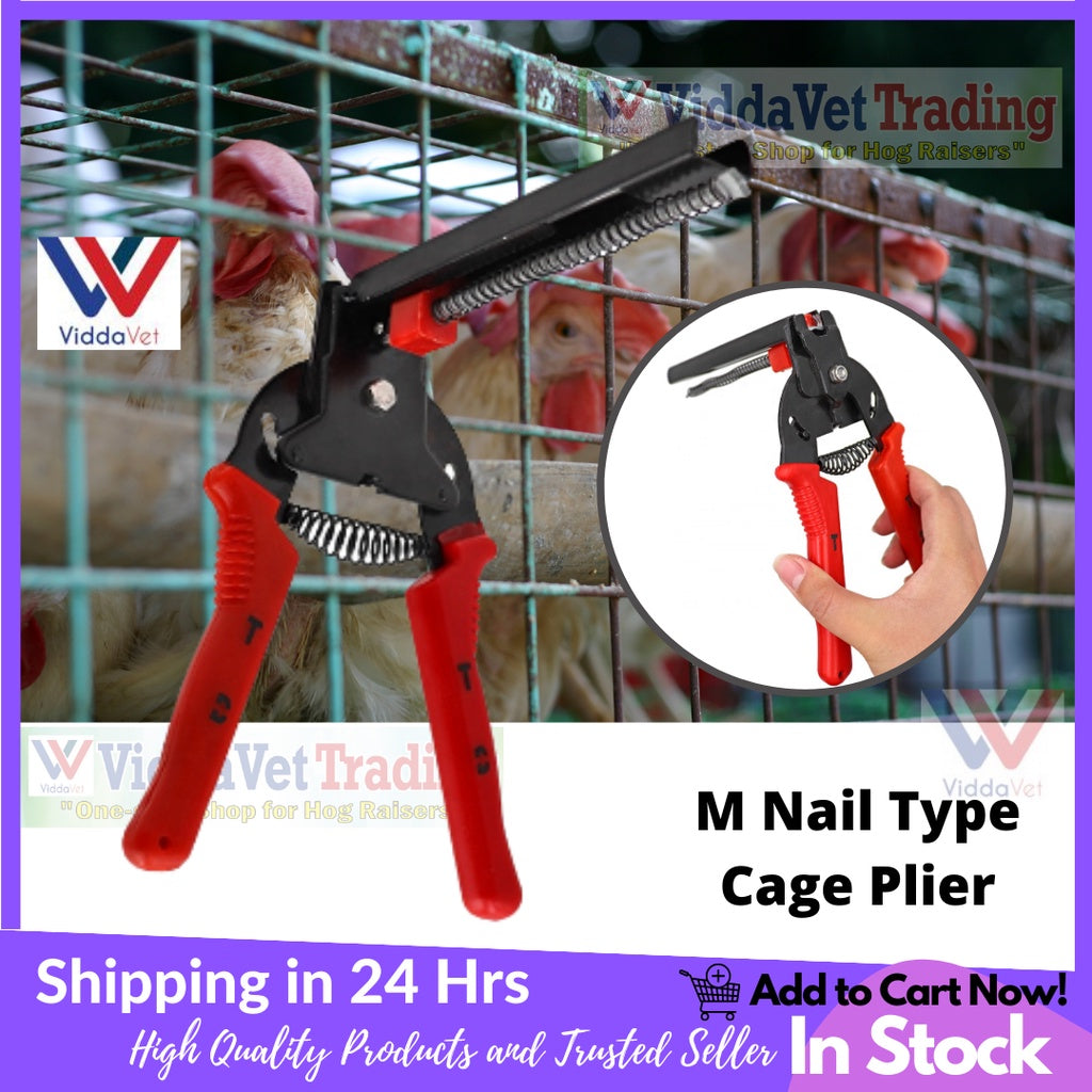 Hog Ring Cage Plier Type M