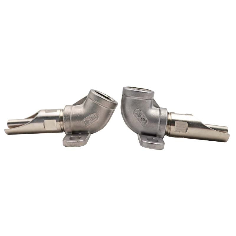 Stainless Elbow Connector Drinker 45 Degrees