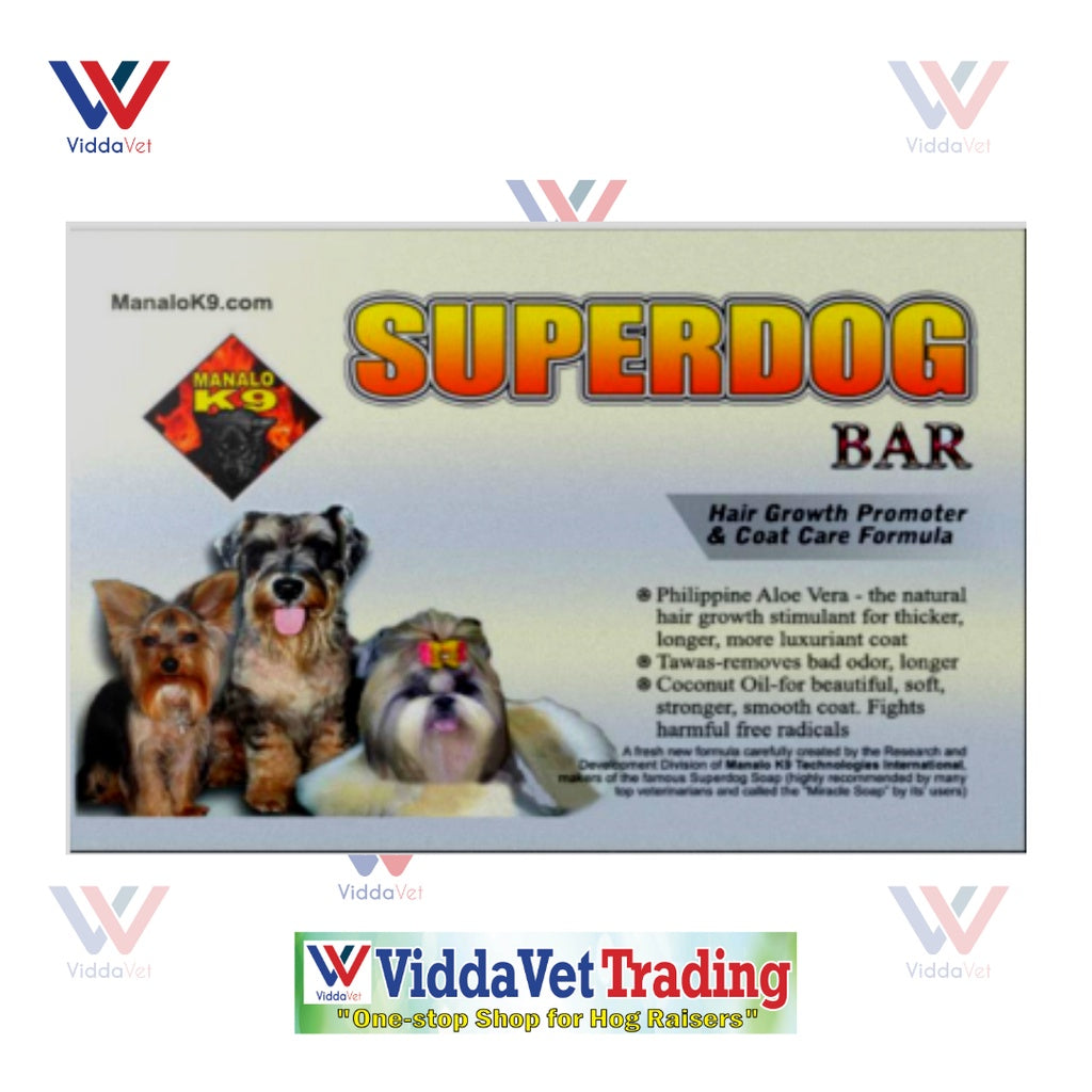 Superdog Shampoo & Conditioner Bar with Aloe Vera Extract 150g