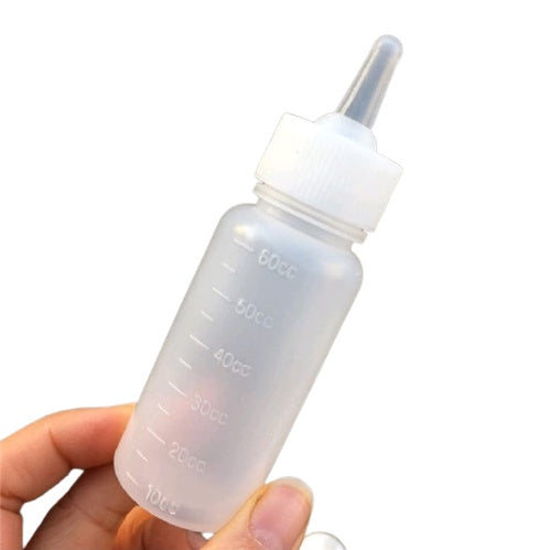 Silicone Pet Nursing Bottle 60ml – Premium Feeding Solution for Newborn Pets