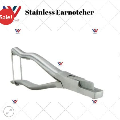 Stainless Piglet Ear Notcher V Type