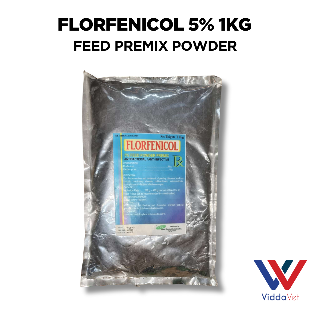 Florfenicol 5% Feed Premix 1kg