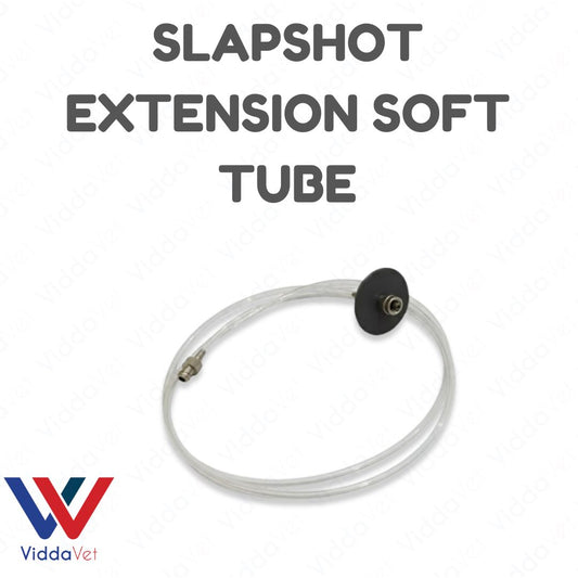 Slapshot Soft Extension Tube for Livestock Feeding and Fluid Transfer Connection