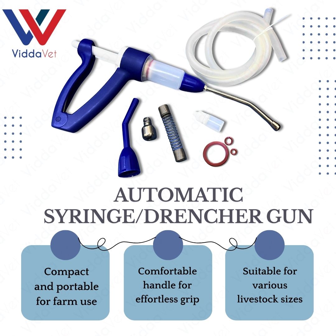 30ml Animal Oral Feeding Equipment for Cattle Sheep and Goats Vitamin Application
