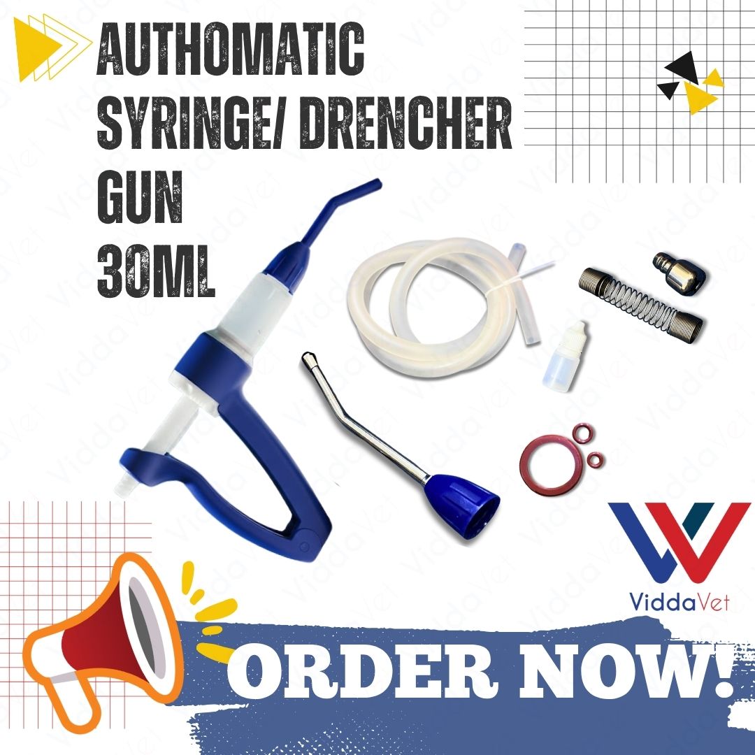 30ml Animal Oral Feeding Equipment for Cattle Sheep and Goats Vitamin Application
