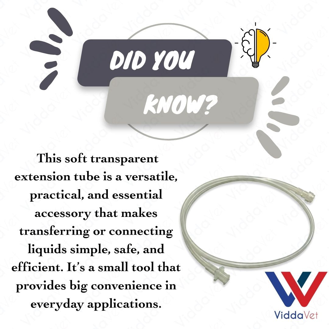 Soft Transparent Extension Tube Connector Line for Livestock Liquid Application