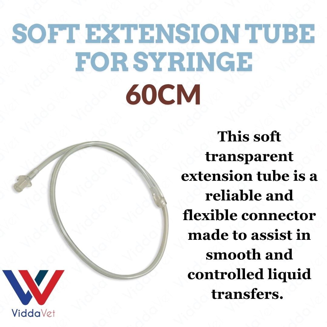Soft Transparent Extension Tube Connector Line for Livestock Liquid Application