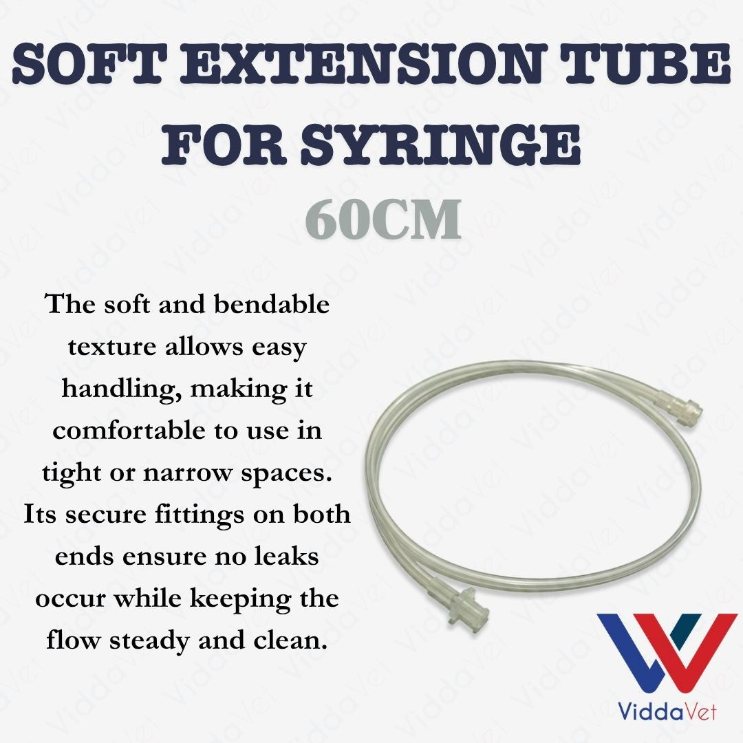 Soft Transparent Extension Tube Connector Line for Livestock Liquid Application