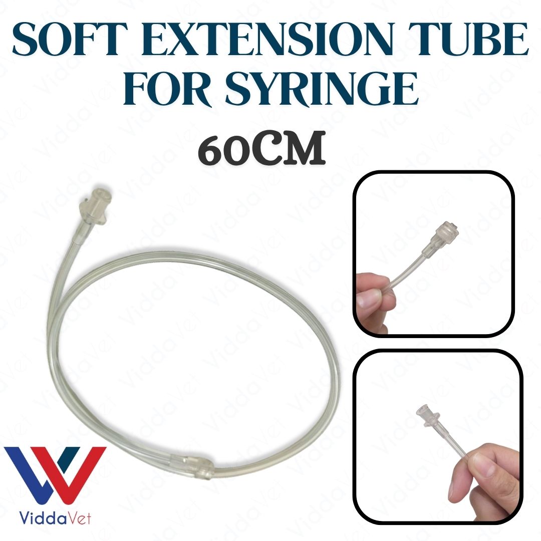 Soft Transparent Extension Tube Connector Line for Livestock Liquid Application