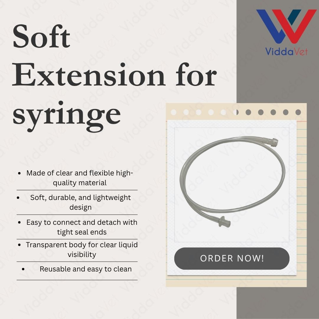 Soft Transparent Extension Tube Connector Line for Livestock Liquid Application