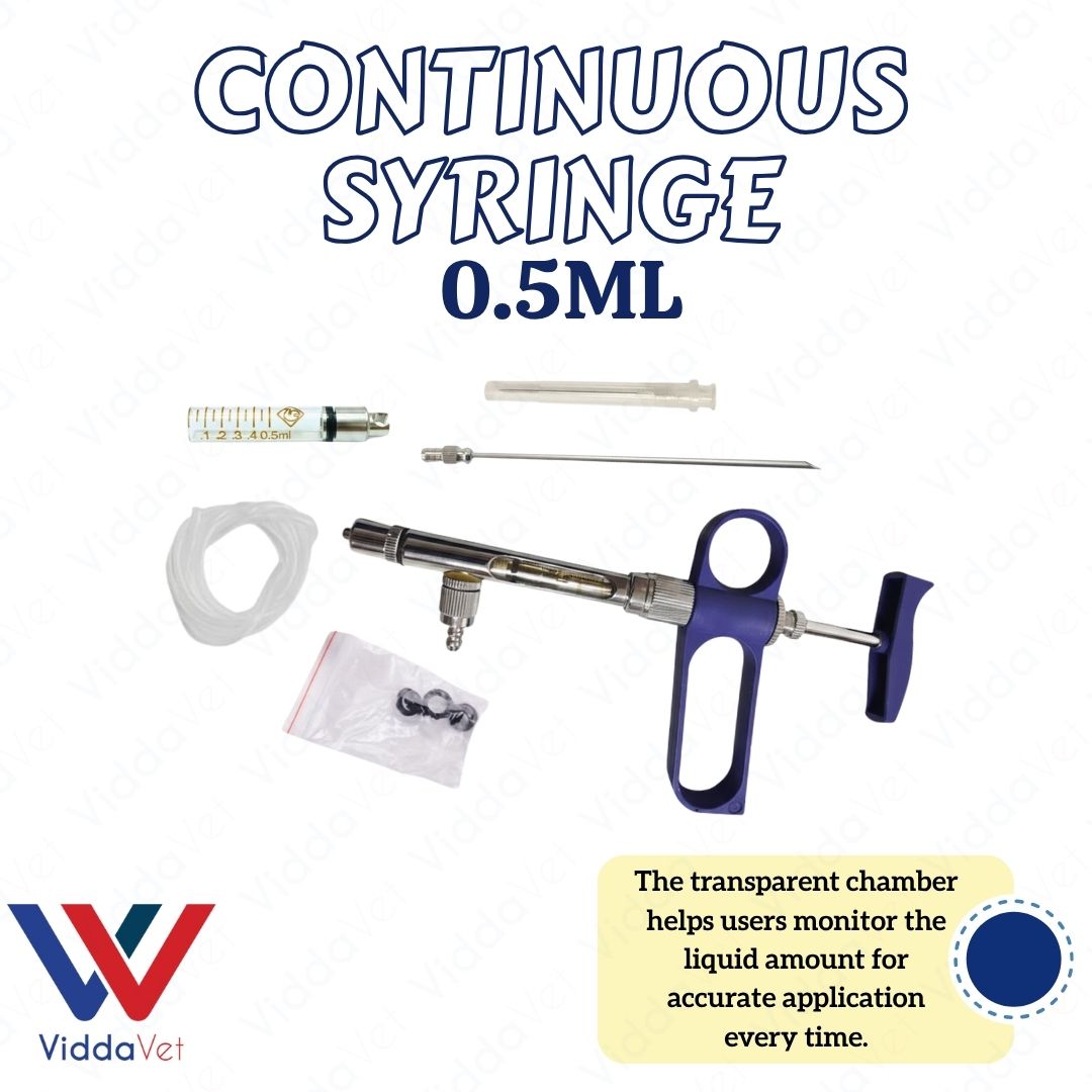 0.5ml Continuous Syringe for Livestock and Poultry Farm Tool