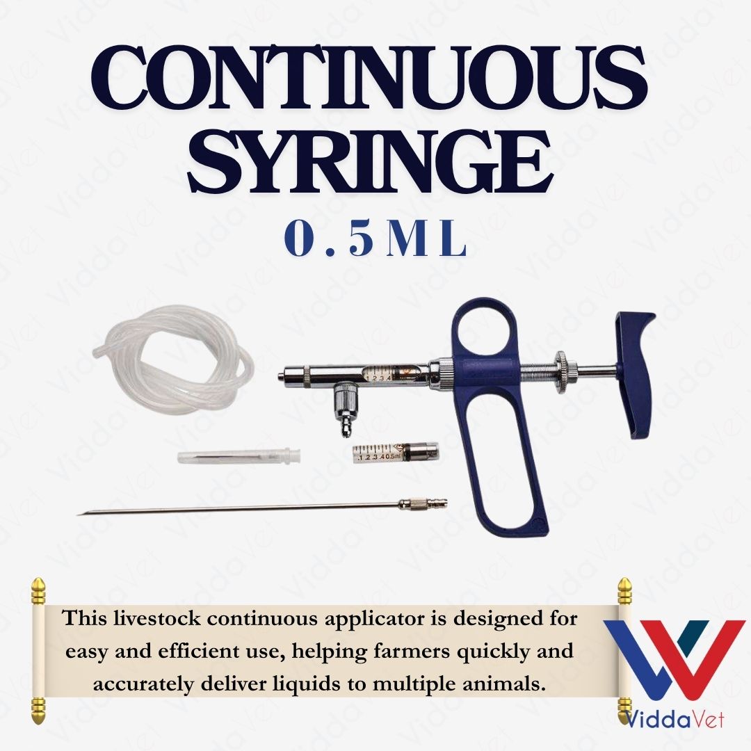 0.5ml Continuous Syringe for Livestock and Poultry Farm Tool