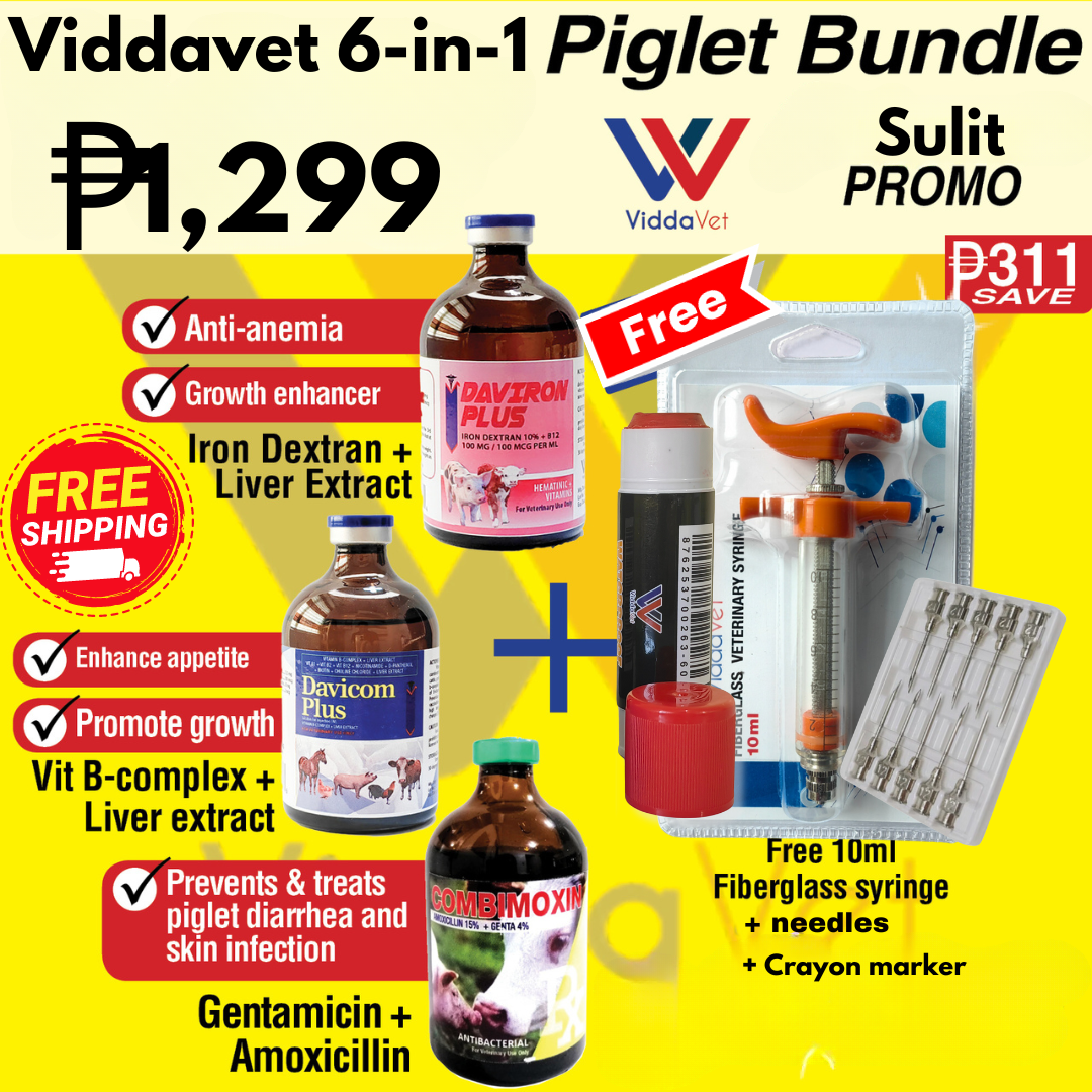 Piglet Bundle, Breeder Bundle, Farrowing Bundle, Lactating Bundle, Grower Bundle - Free Shipping