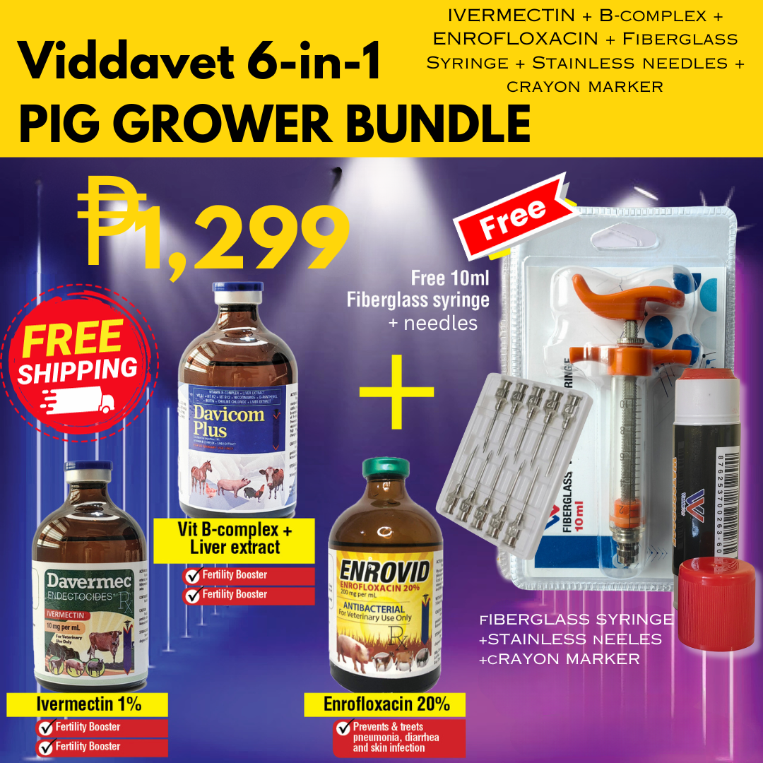 Piglet Bundle, Breeder Bundle, Farrowing Bundle, Lactating Bundle, Grower Bundle - Free Shipping