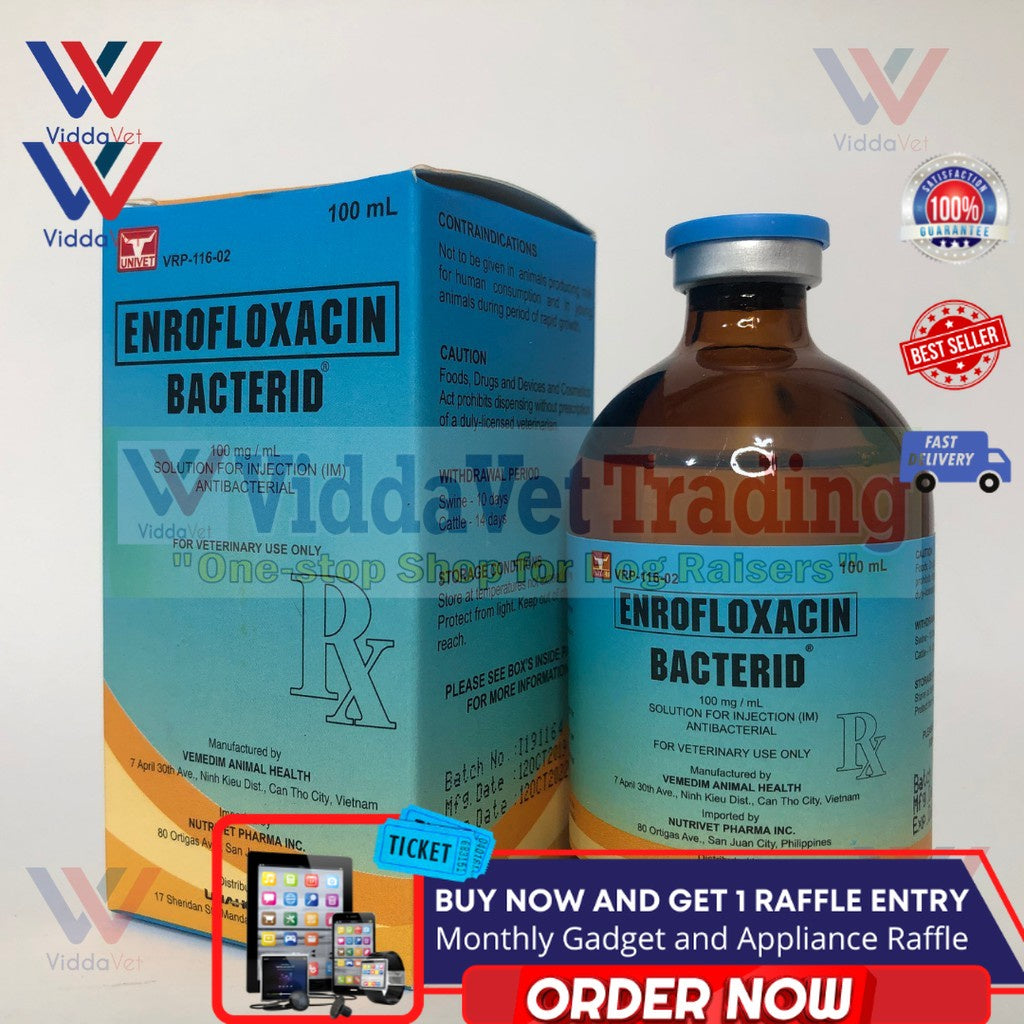 1 bot 100ml Bacterid Unahco Bacterid