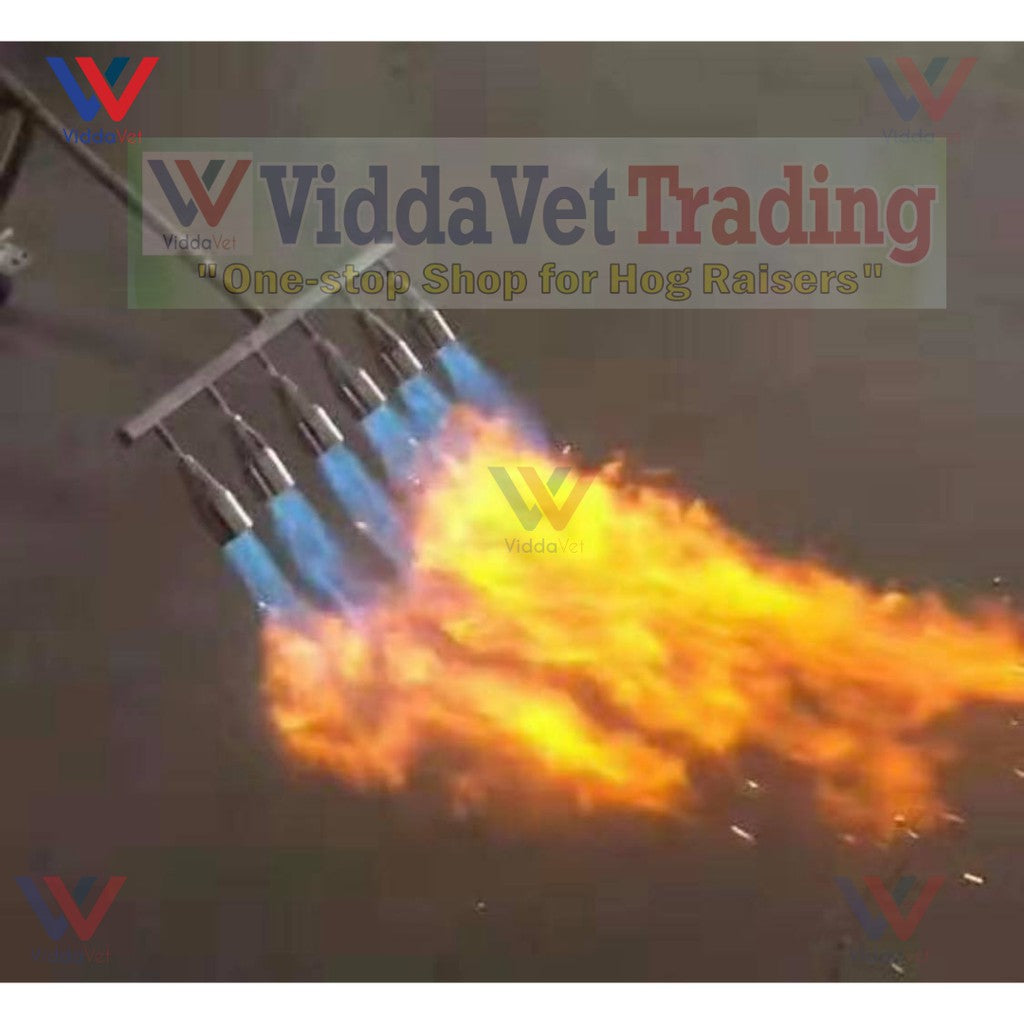 4-head / 6-head / 8-head Blow Torch for Farm Disinfection