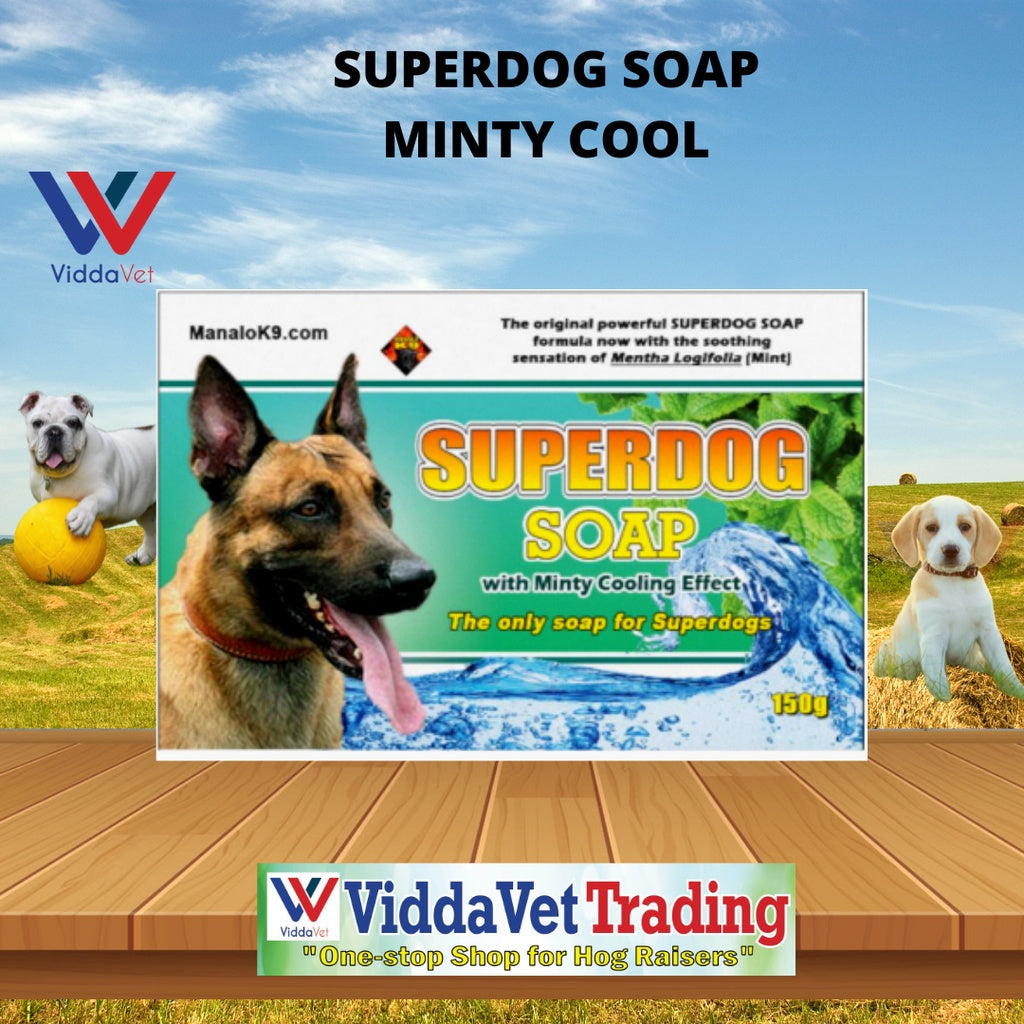 Superdog Soap Minty Cool 150g