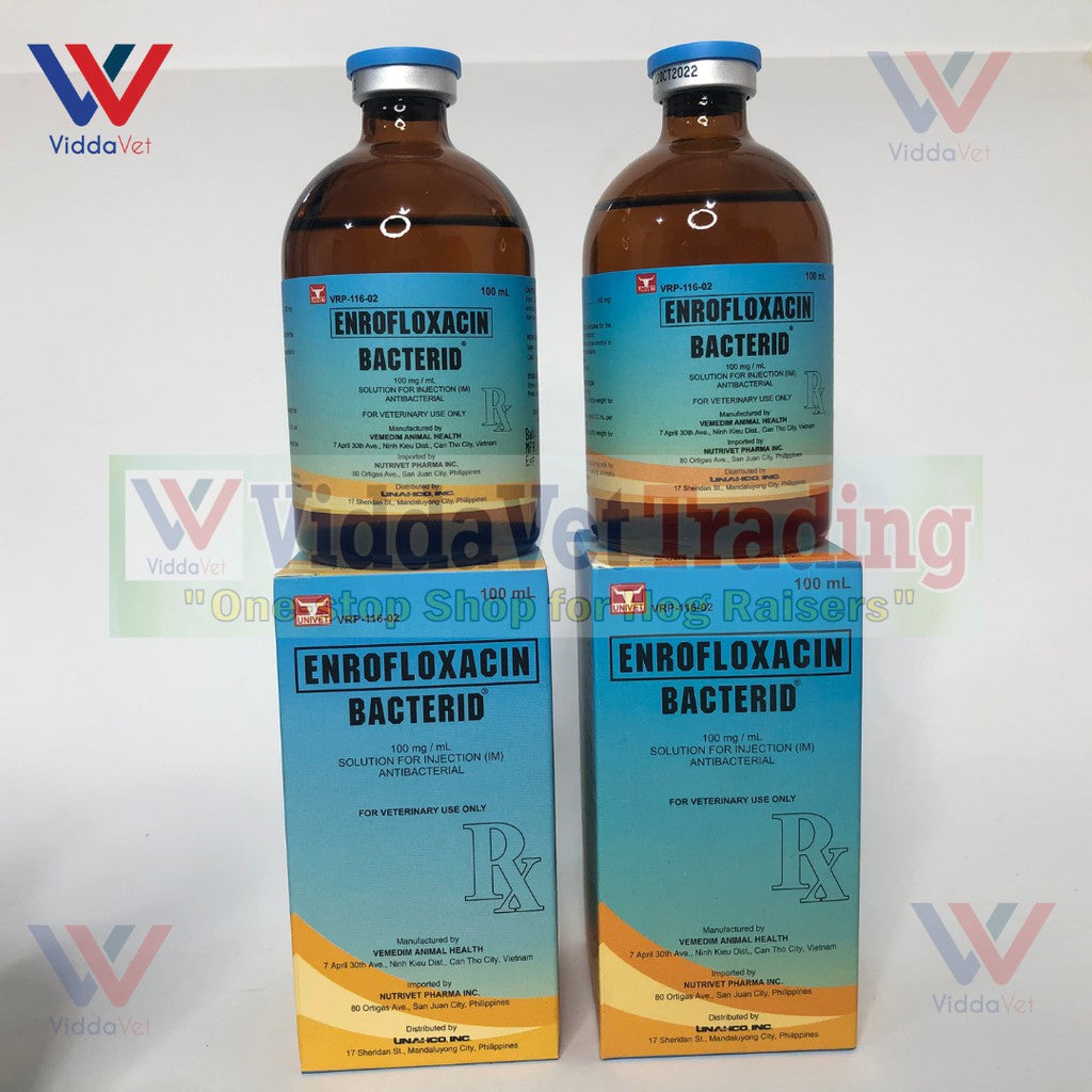 1 bot 100ml Bacterid Unahco Bacterid