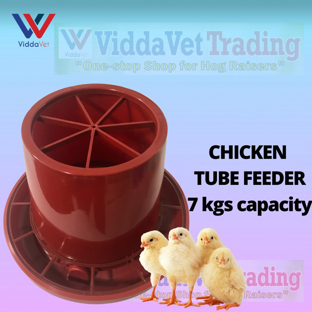 Tube Automatic Chicken Feeder 7kgs