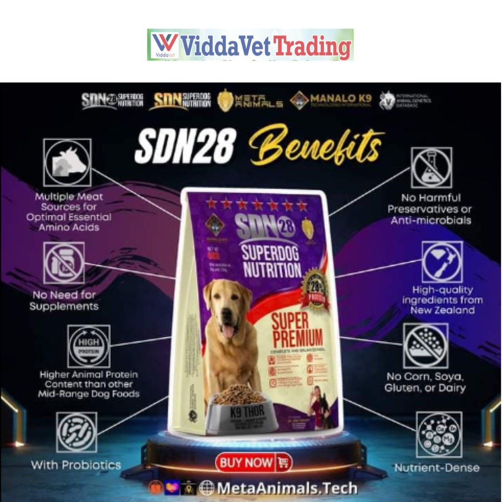 SDN 28 SuperDog Nutrition 25kgs