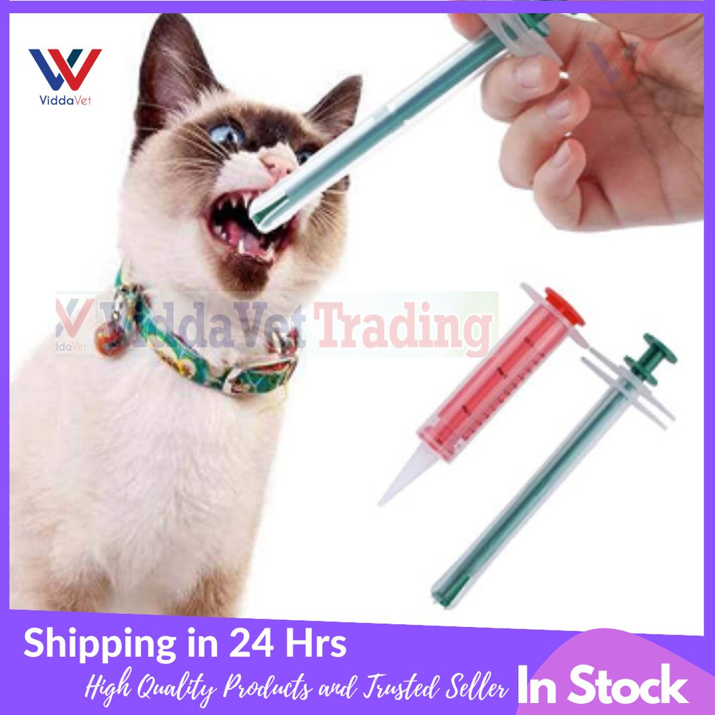 Pet Syringe Liquid or Pill Dispenser 2pcs