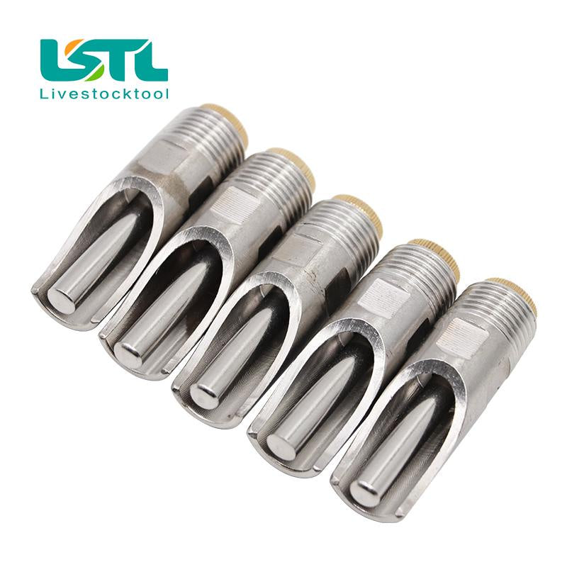 Stainless Elbow Connector Drinker 45 Degrees