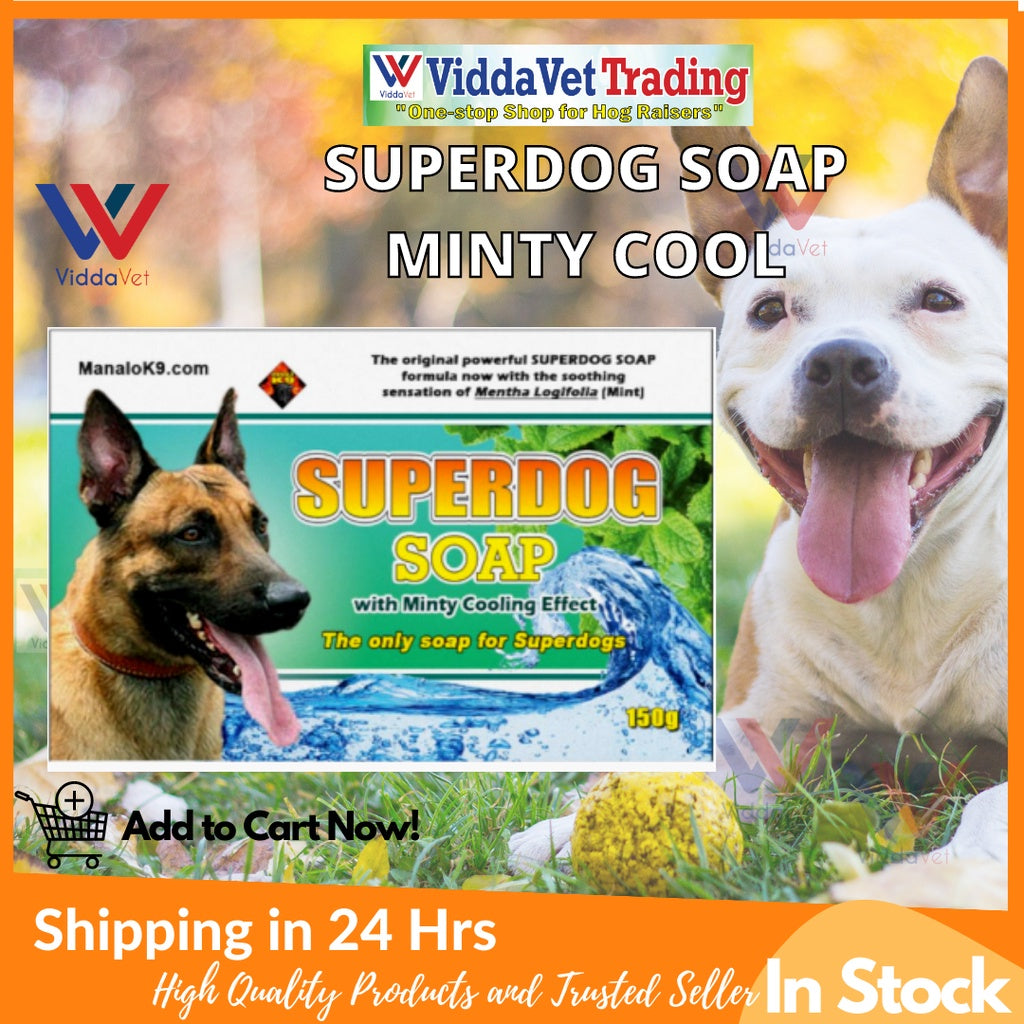 Superdog Soap Minty Cool 150g