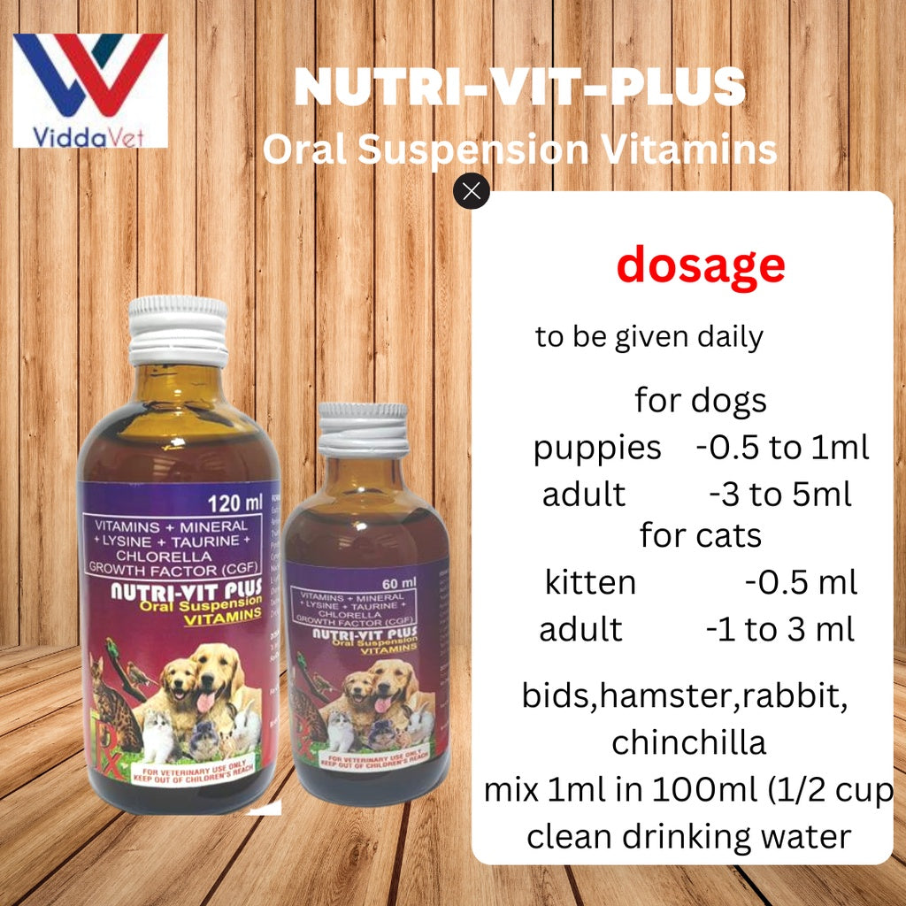 Nutri-Vit Plus 60ml/120ml