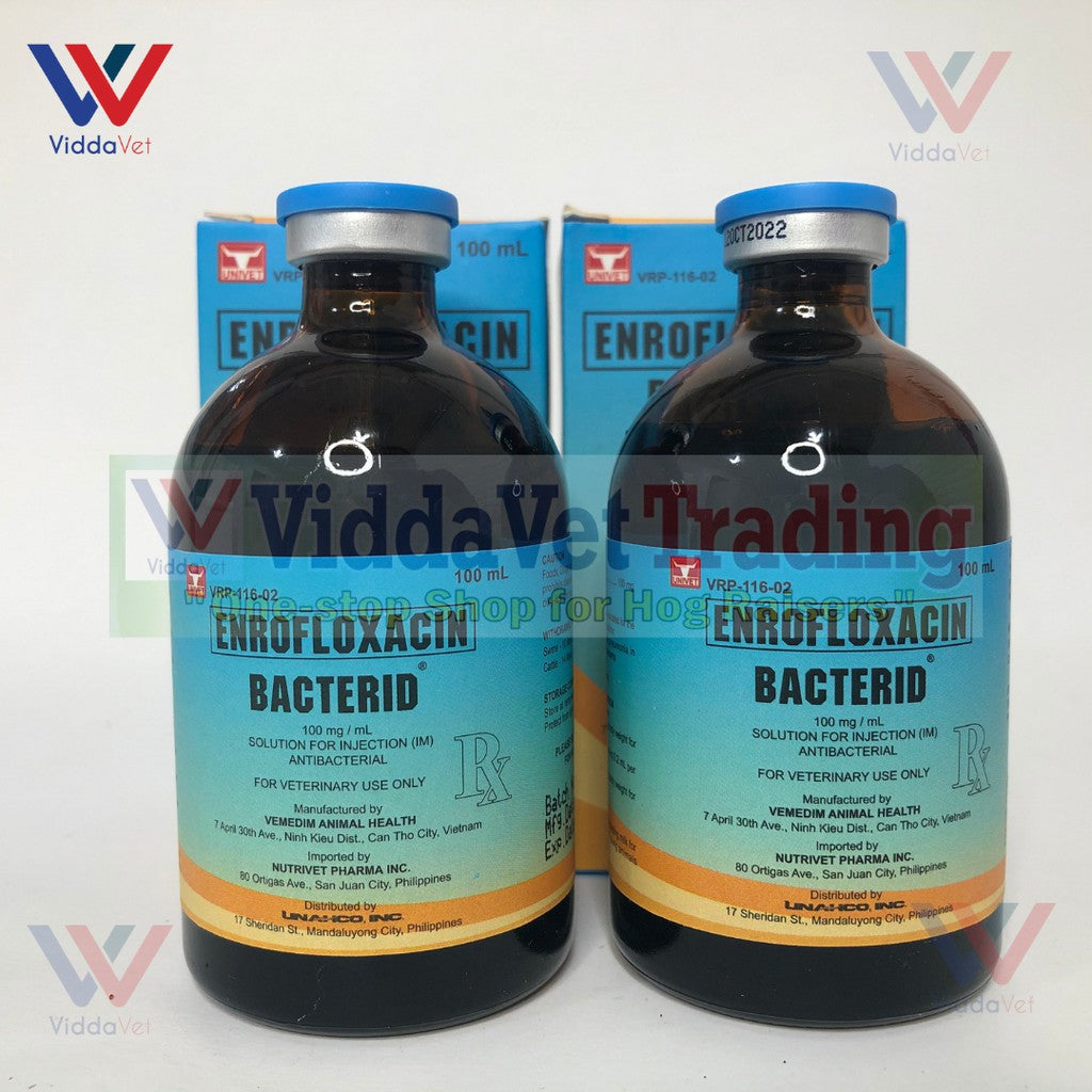 1 bot 100ml Bacterid Unahco Bacterid