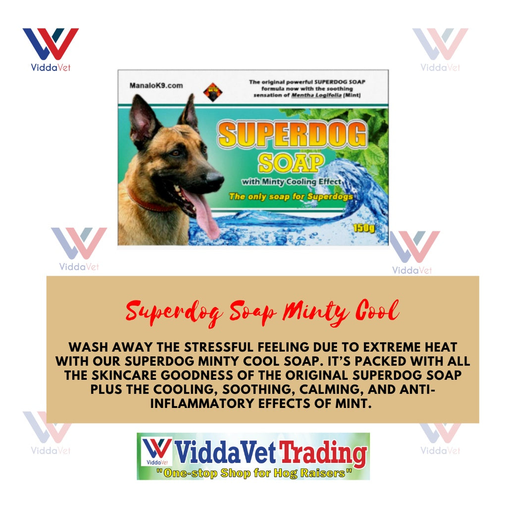 Superdog Soap Minty Cool 150g