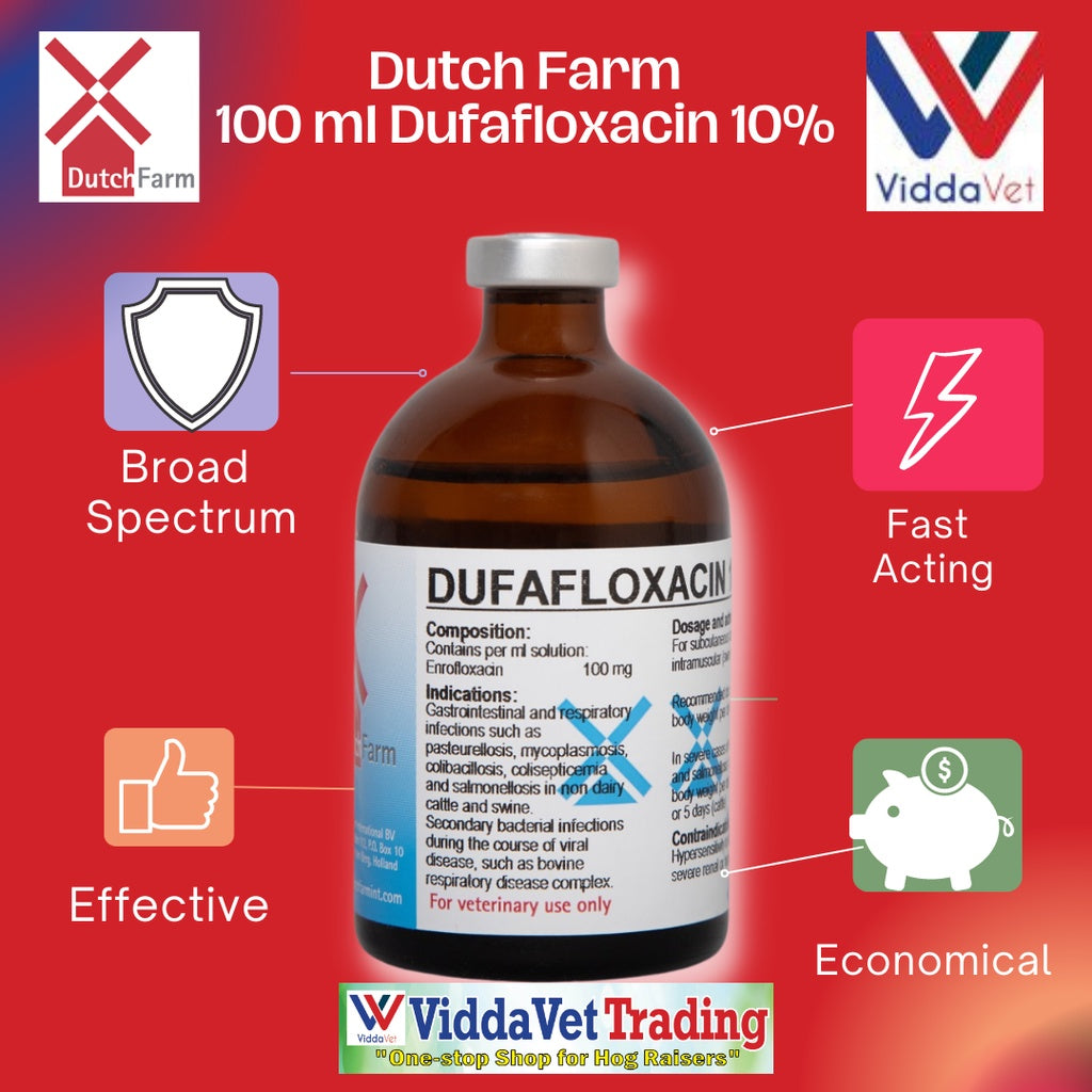 Dutch Farm 100 ml Dufafloxacin 10%