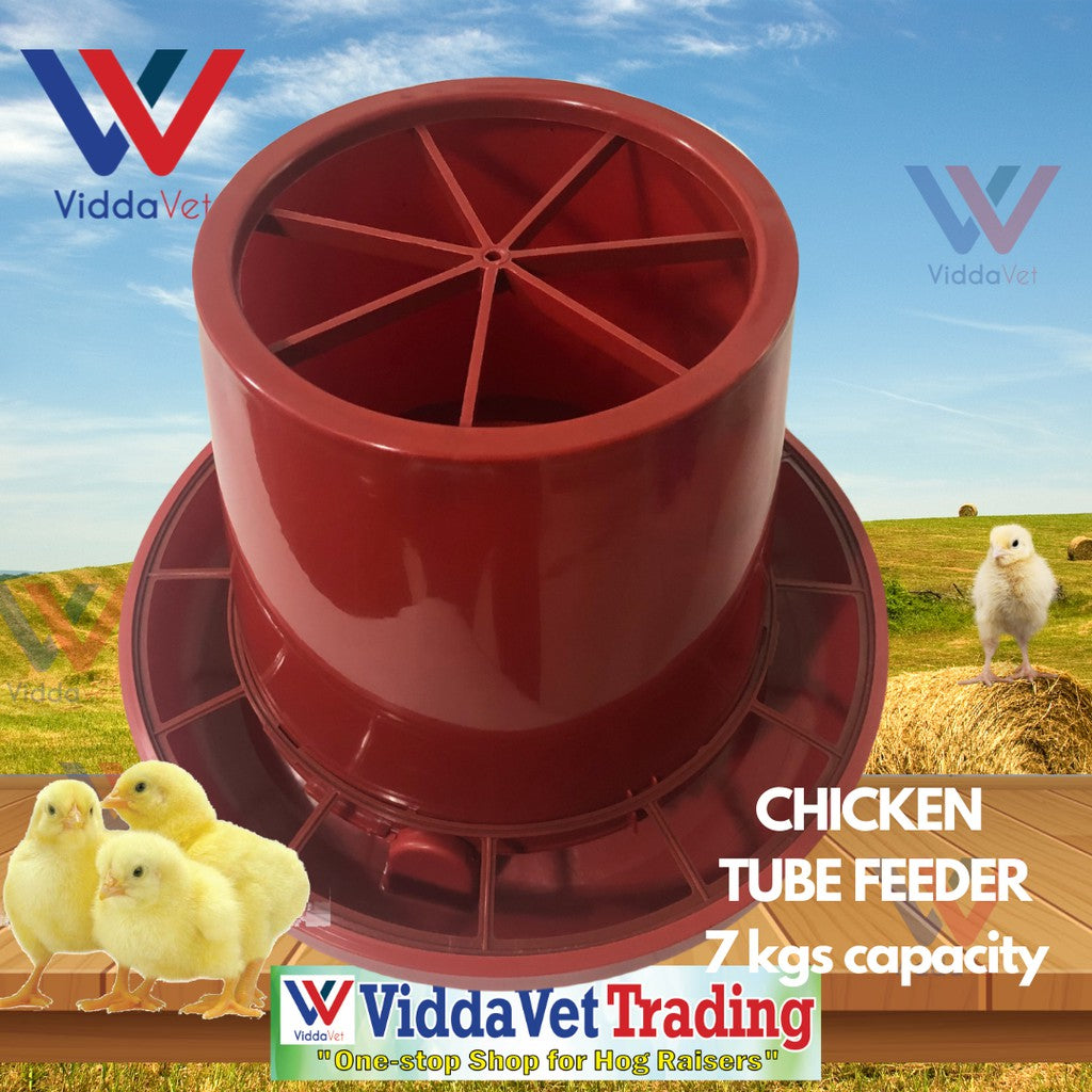 Tube Automatic Chicken Feeder 7kgs