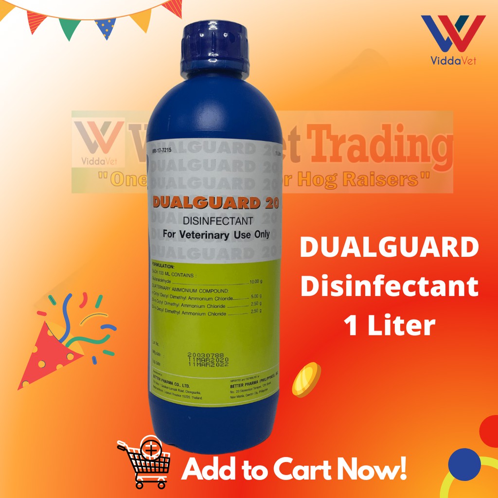 Dual Guard Disinfectant 1Liter
