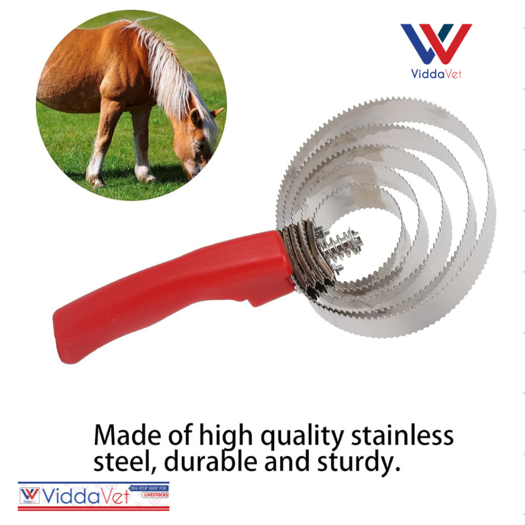 Stainless Comb for Cows and Horses