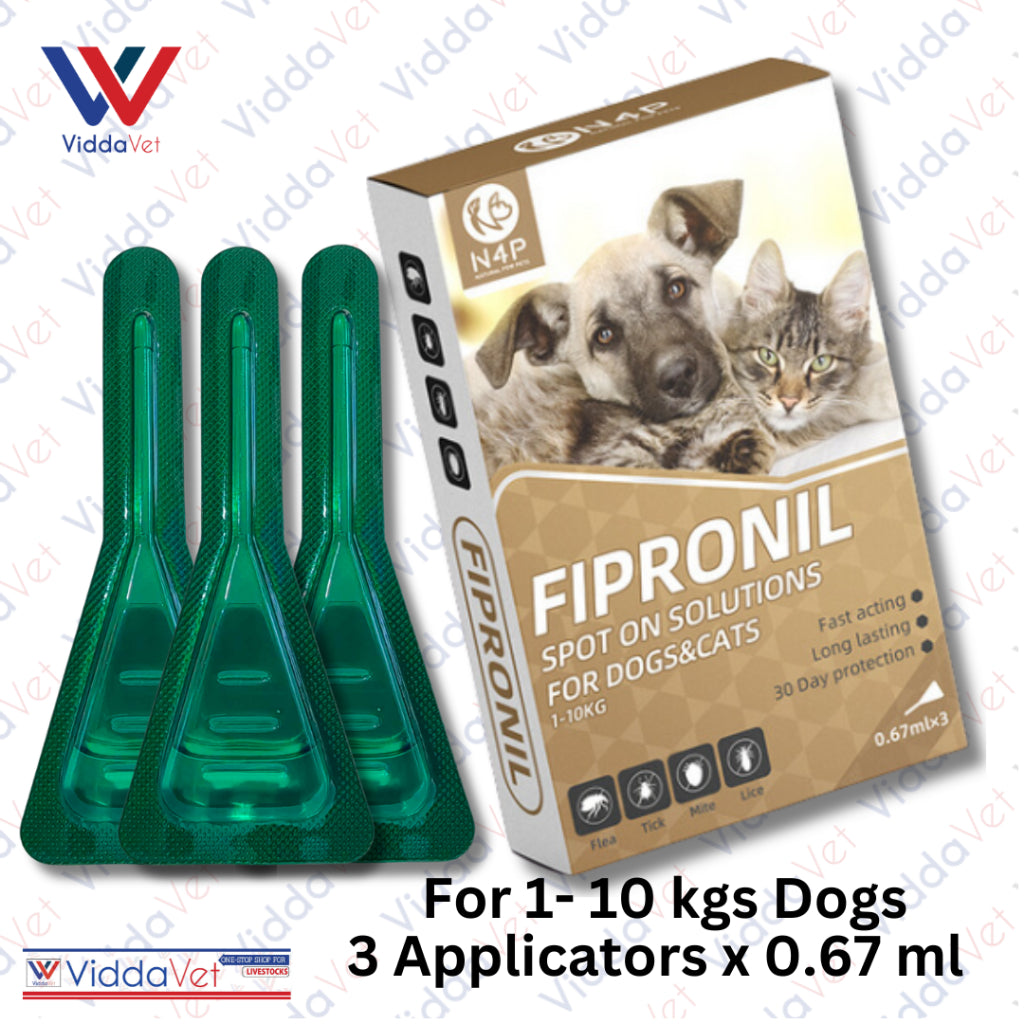 Fipronil Spot on for Tick, Fleas, Mites, Lice