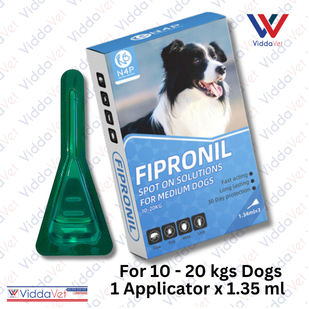 Fipronil Spot on for Tick, Fleas, Mites, Lice