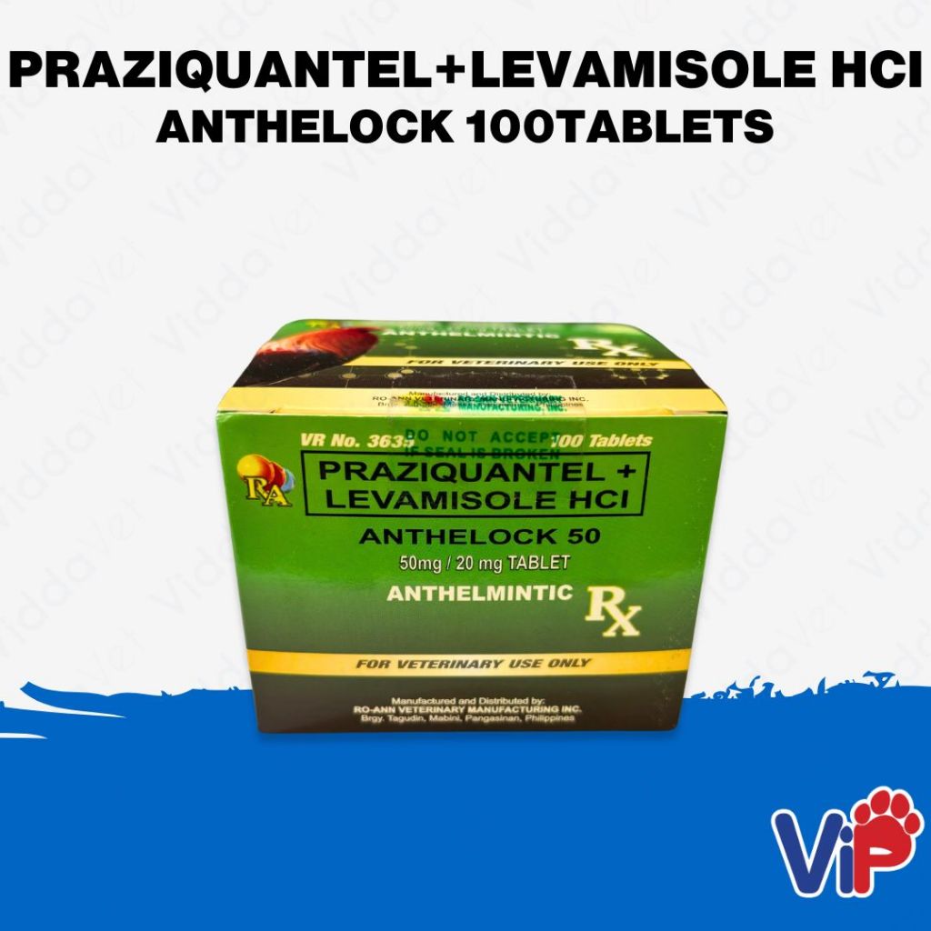 Anthelock 50 5g 100 tablets