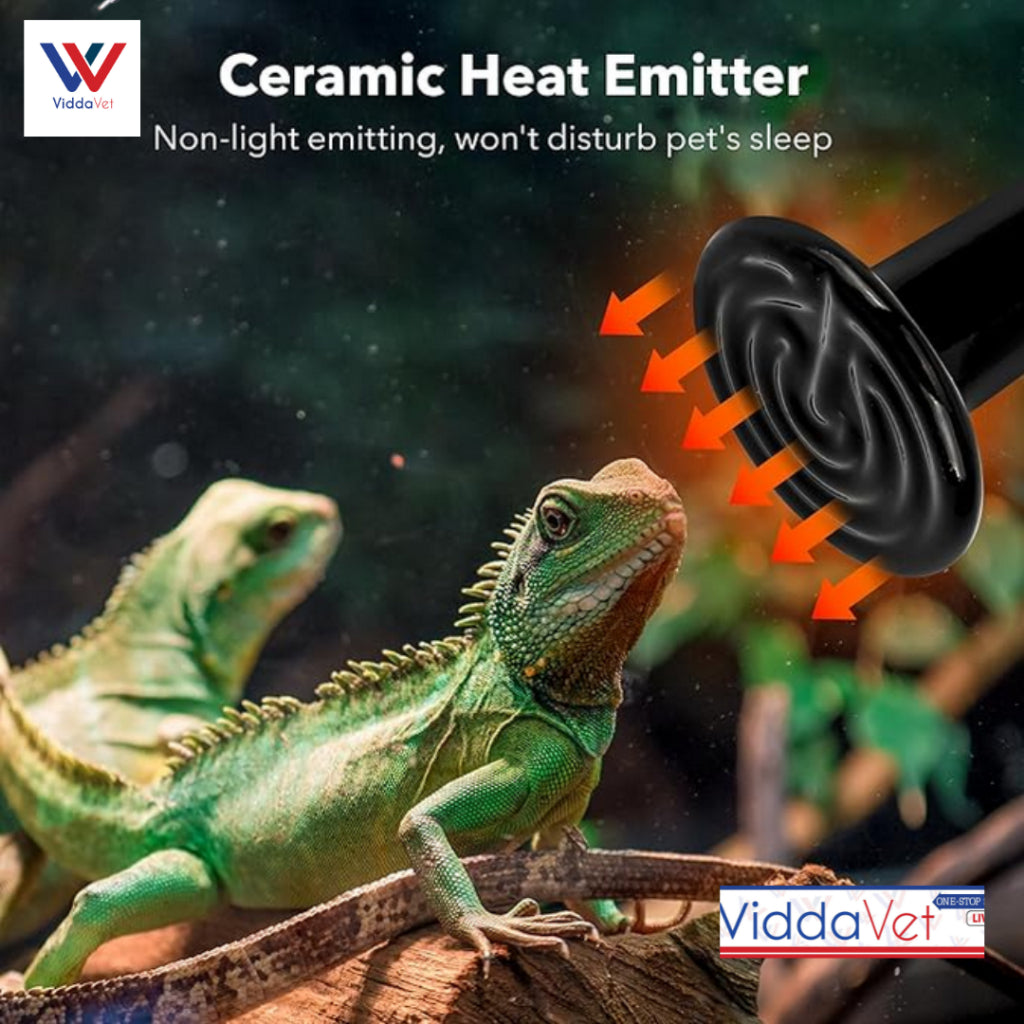 Ceramic Heat Bulb 9cm 100w