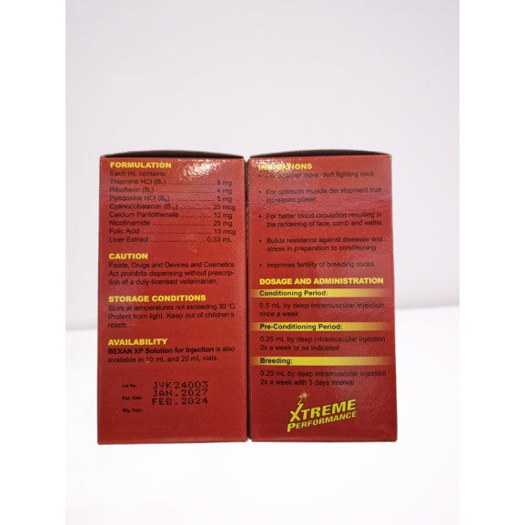 BEXAN XP Game Fowl 10ml / 20ml THUNDERBIRD