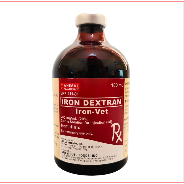Iron Dextran Iron-Vet 100ML