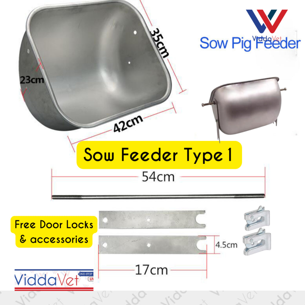 Steel Stainless Sow Feeder