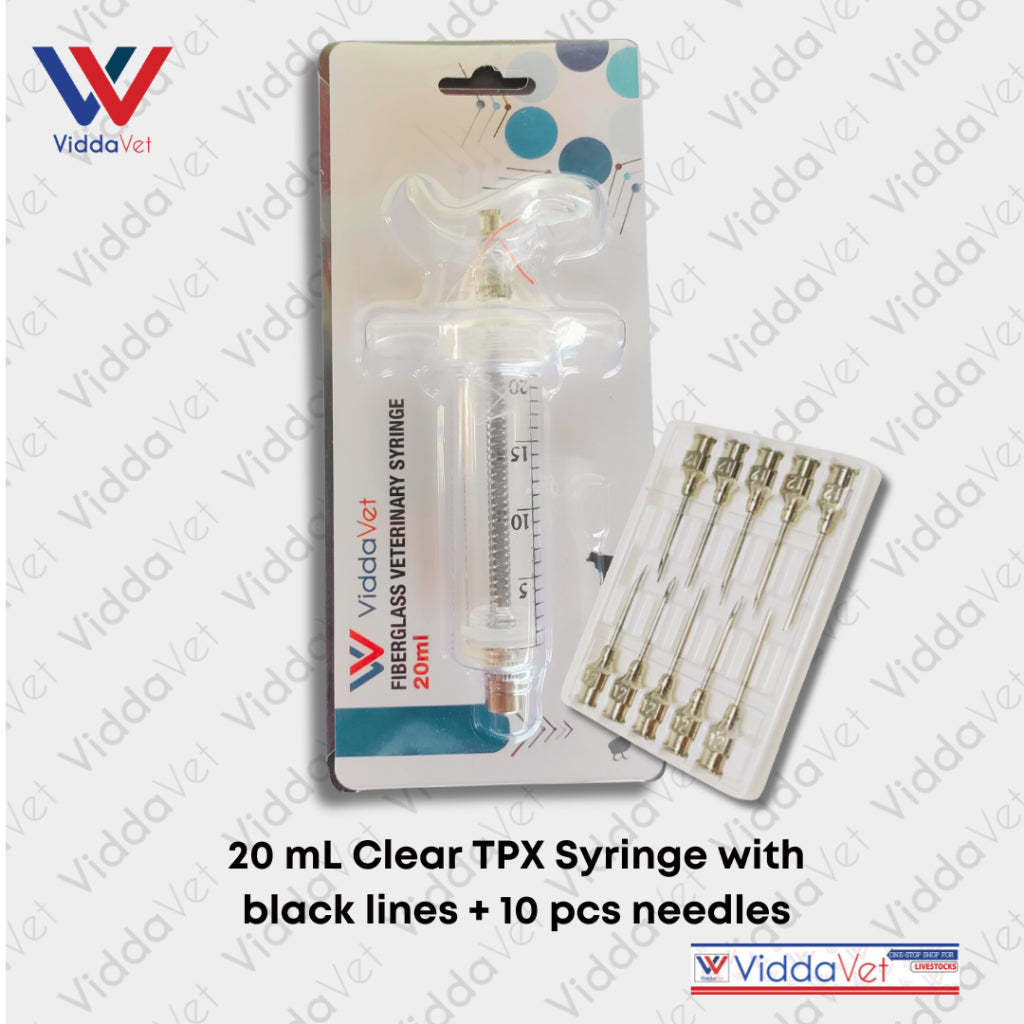 Fiberglass Syringe 10ml / 20ml