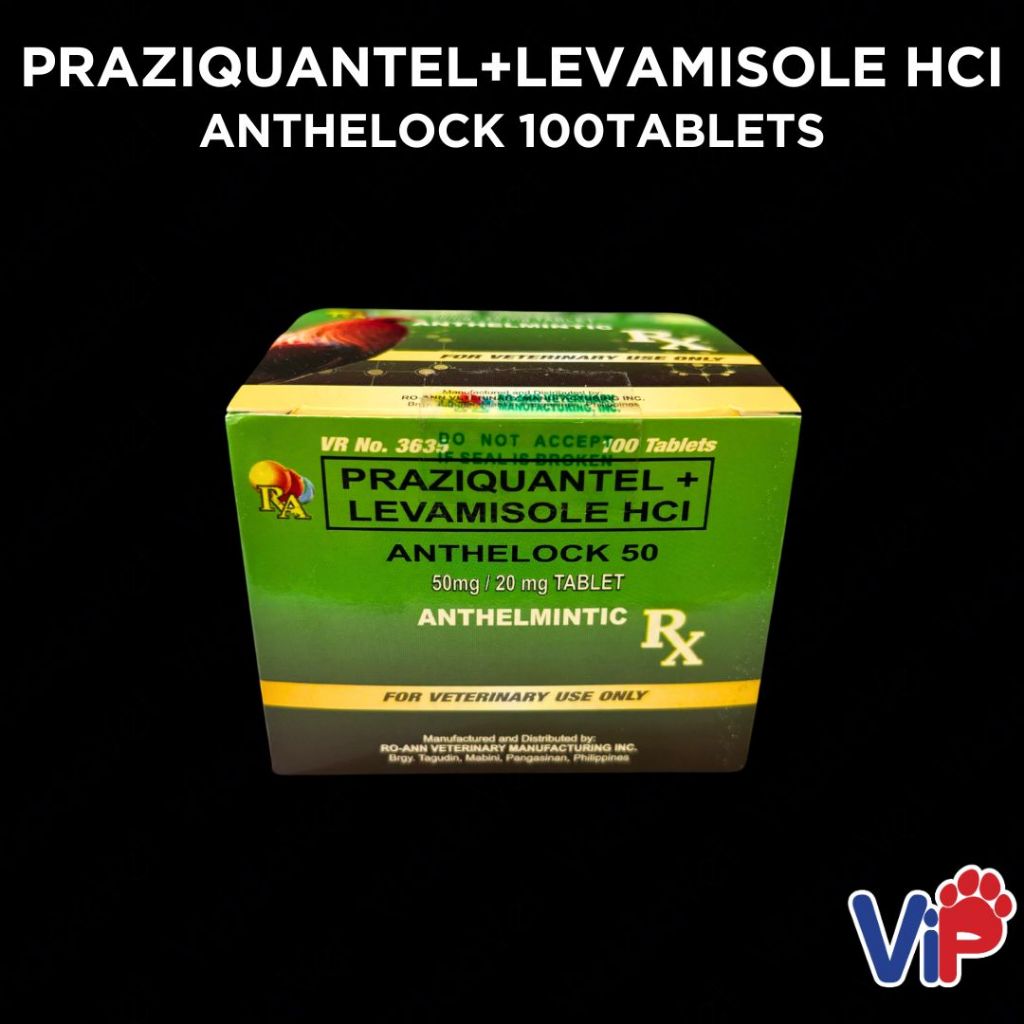 Anthelock 50 5g 100 tablets