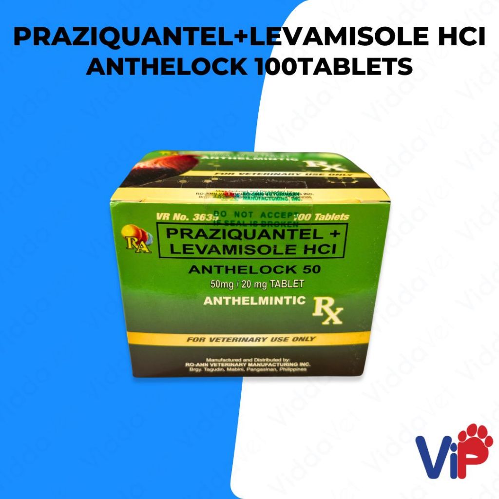 Anthelock 50 5g 100 tablets