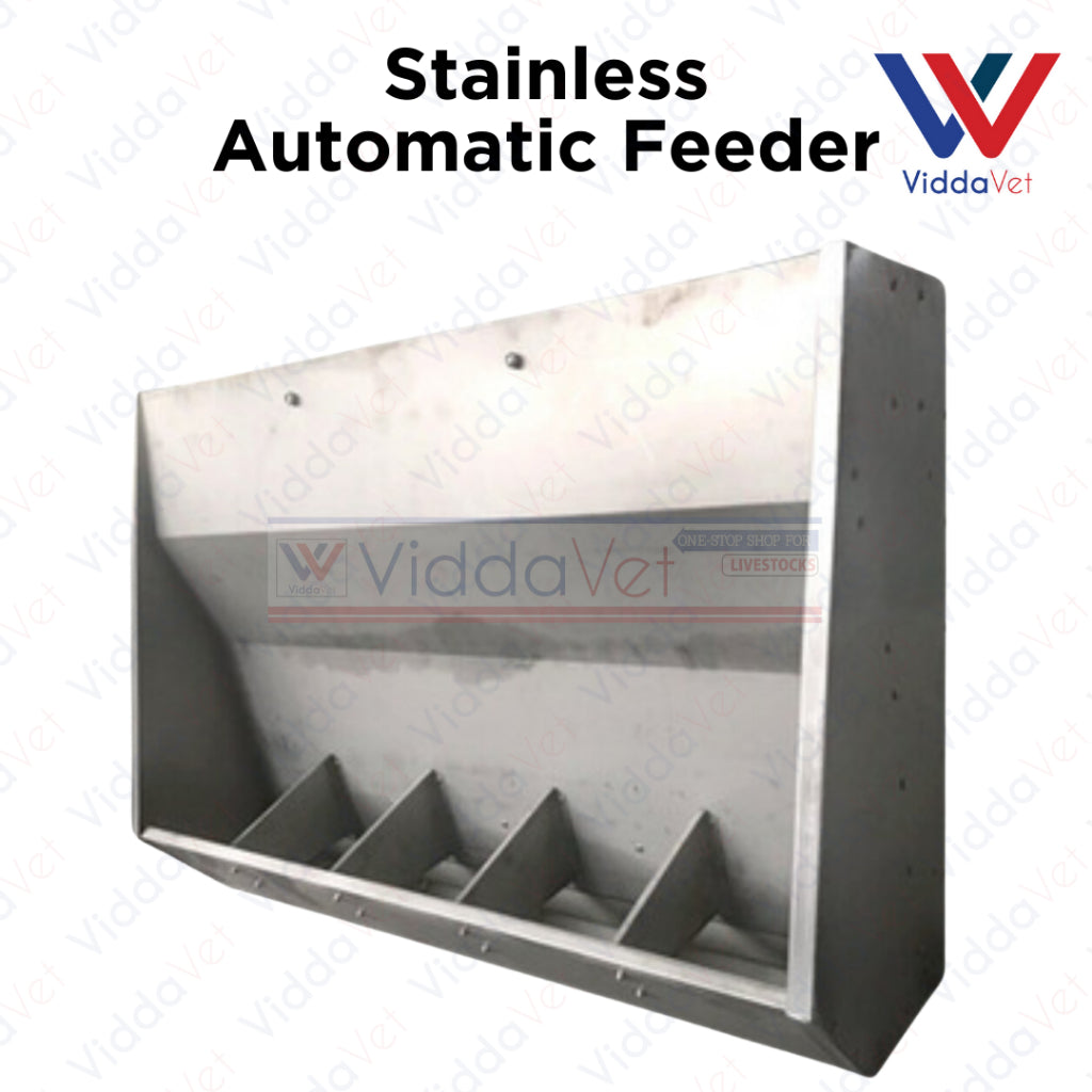 Stainless Automatic Nursery Pig Feeder 5 slot/10 slot
