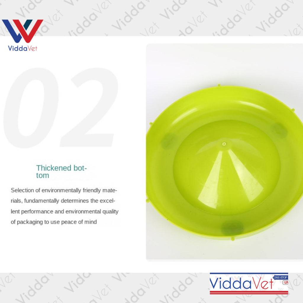 European Chicken Feeder with Legs 2kgs/4kgs