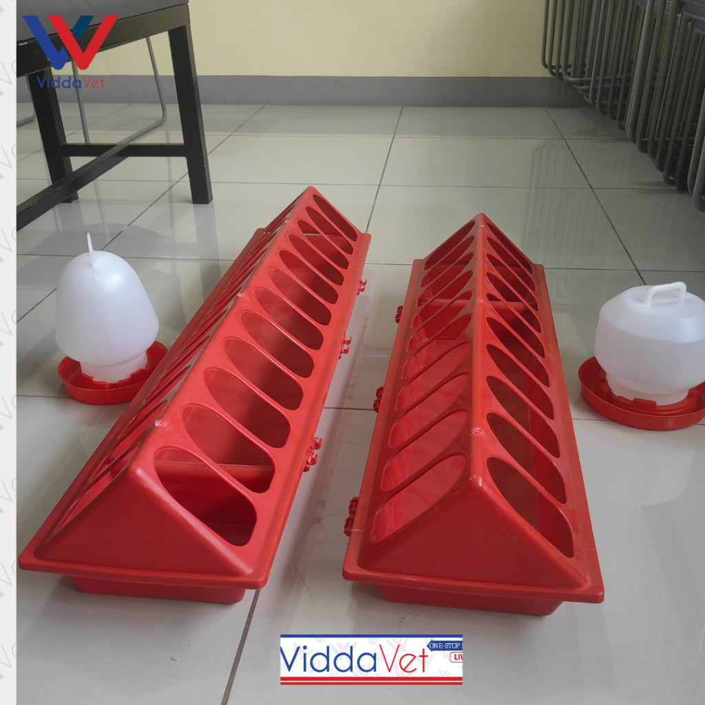Big Chicken Feeding Trough