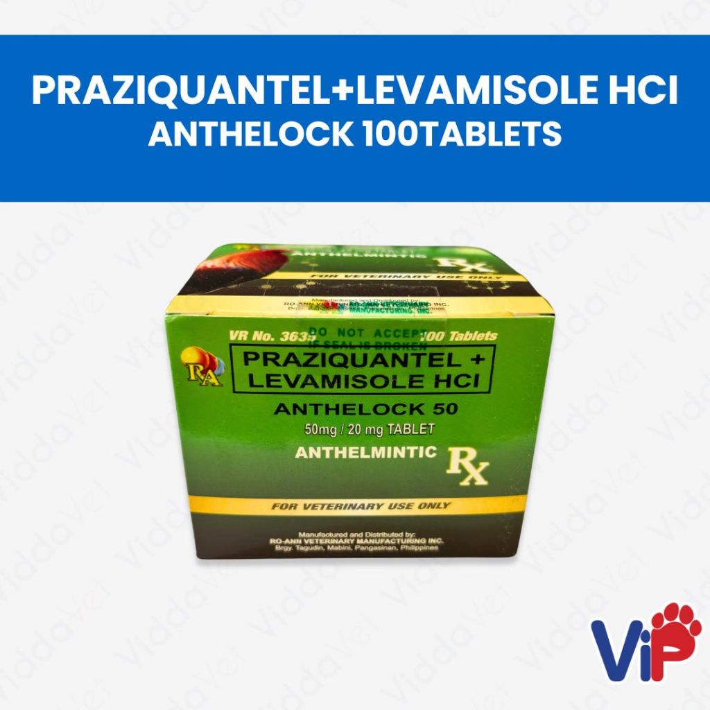 Anthelock 50 5g 100 tablets