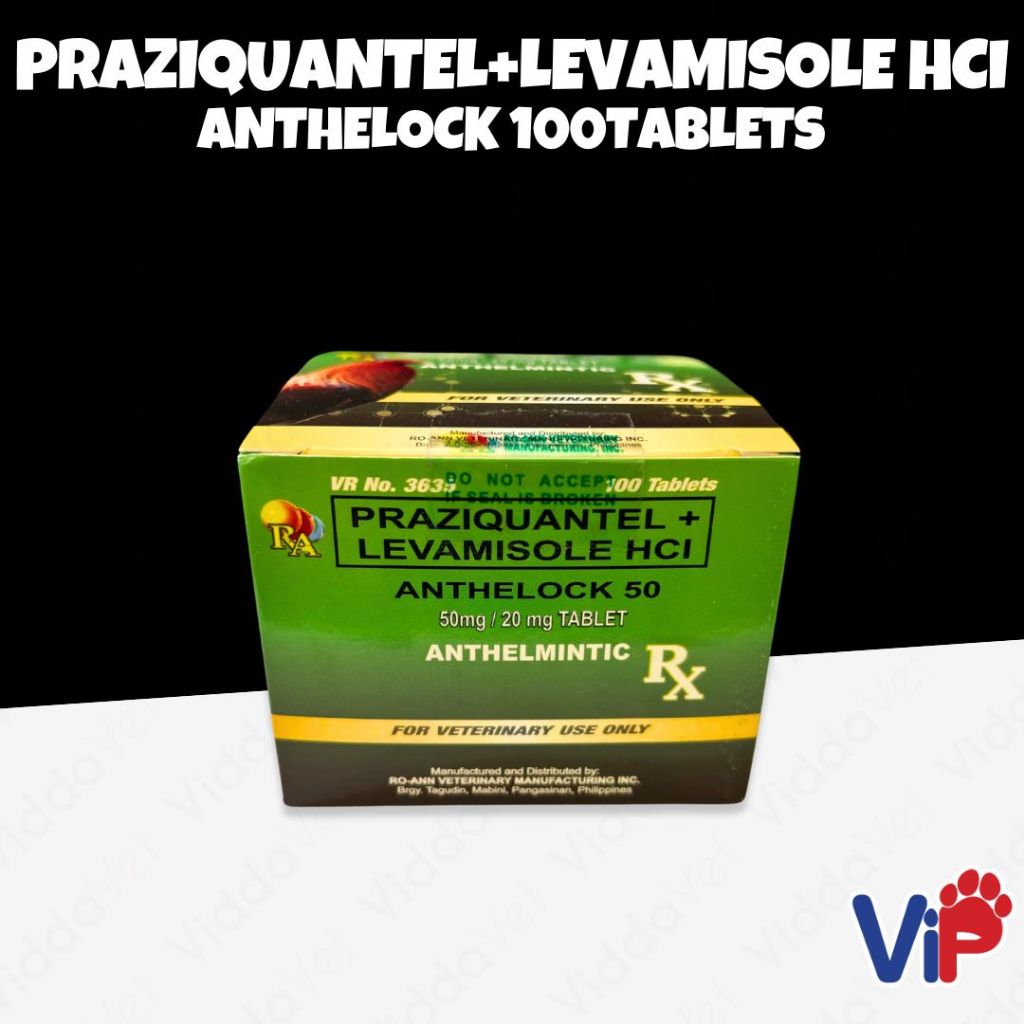 Anthelock 50 5g 100 tablets