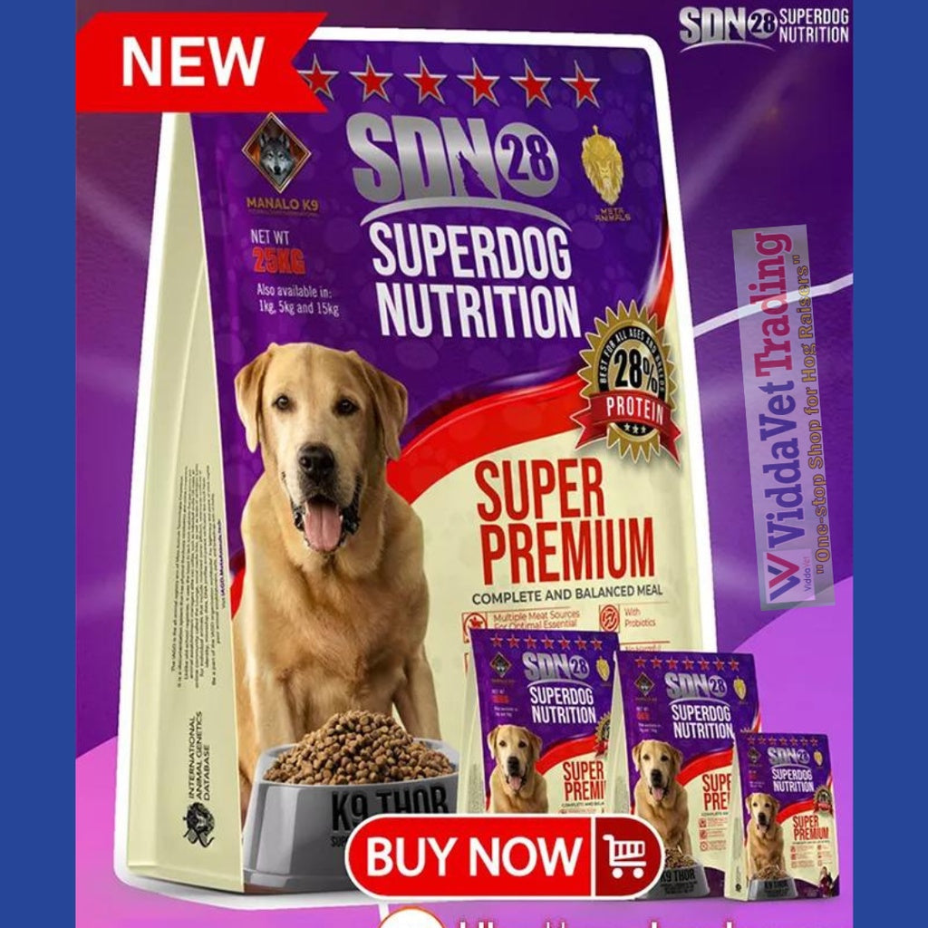 SDN 28 SuperDog Nutrition 25kgs